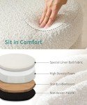 Busaurus Round Storage Ottoman - Modern Foot Stool