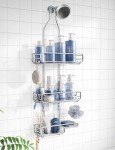 Adjustable Shower Caddy Organizer with Extra Storage