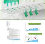 LUXEAR No-Drill Suction Cup Shower Caddy