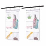 2 Pack Mesh Hanging Caddy Organizer with 6 Pockets