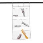 2 Pack Mesh Hanging Caddy Organizer with 6 Pockets