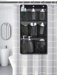 KIMBORA Hanging Mesh Shower Caddy with Pockets