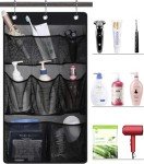KIMBORA Hanging Mesh Shower Caddy with Pockets