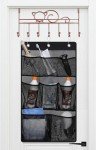 KIMBORA Hanging Mesh Shower Caddy with Pockets