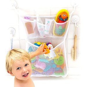 Mesh Bath Toy Storage Organizer with Suction Cups