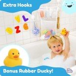 Mesh Bath Toy Storage Organizer with Suction Cups