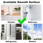 4-Pack Heavy Duty Wreath Hangers with Suction Cups
