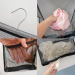 Mesh Bath Toy Storage Organizer with Hanger