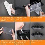 Adhesive Corner Shower Caddy Organizer with Hooks - 2 Pack