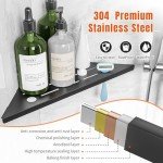 Corner Shower Shelf Organizer 2-Pack - Rustproof 10