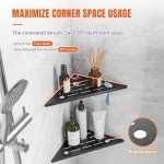 Corner Shower Shelf Organizer 2-Pack - Rustproof 10