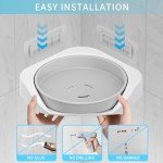 Adhesive Corner Shower Caddy - Large Capacity Organizer