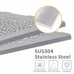 Brushed Nickel Corner Shower Shelf – 2 Pack