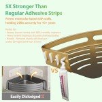 Geobella Heavy-Duty Corner Shower Organizer 2-Pack