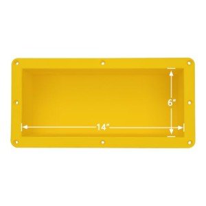 Shower Niche Footrest and Soap Holder Insert