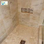 Shower Niche Footrest and Soap Holder Insert