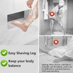 Shower Niche Footrest and Soap Holder Insert