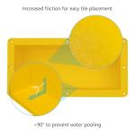 Shower Niche Footrest and Soap Holder Insert