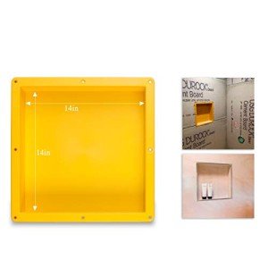 Square Shower Niche Shelf for Bathroom Storage