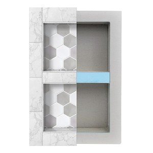 Recessed Shower Niche Insert for Bathroom Storage
