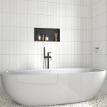 Black Stainless Steel Shower Niche - 24" x 12
