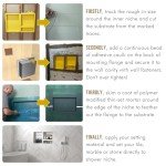 Dual Shower Niche Set for Bathroom Organization