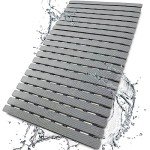 BEMISO Non-Slip Suction Cup Shower Mat 27.5"x15.7