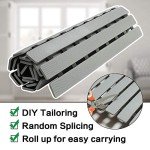 BEMISO Non-Slip Suction Cup Shower Mat 27.5"x15.7