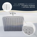Homerella Non-Slip Bath Mat with Suction Cups