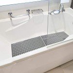 BEMISO Non-Slip Suction Cup Shower Mat 27.5"x15.7