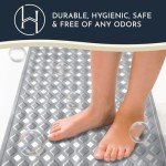 Homerella Non-Slip Bath Mat with Suction Cups