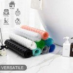 Extra Long Non-Slip Bathtub Mat with Drain Holes