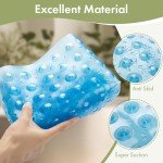 Non-Slip Bath Mat with Suction Cups 40x16 Inches