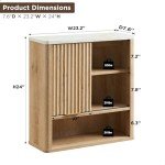 RedLemon Modern Wall-Mounted Bathroom Cabinet