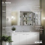 Beveled Edge Medicine Cabinet with Mirror, 20" x 26