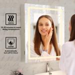 Anti-Fog Bathroom Medicine Cabinet with Lights