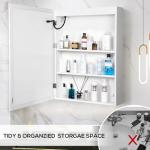 Anti-Fog Bathroom Medicine Cabinet with Lights