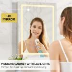 Anti-Fog Bathroom Medicine Cabinet with Lights