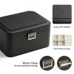 KAMIER 2-Layer Luxury Jewelry Organizer Box