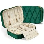 KAMIER Velvet Jewelry Organizer Box for Accessories