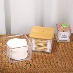 Acrylic 2-Tier Q-Tip Dispenser with Lid