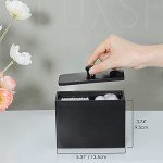 Matte Black Cotton Swab and Ball Holder