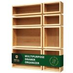 Luxury Bamboo Storage Box Set - 8 Organizers