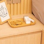 Bamboo Bathroom Vanity Tray for Stylish Organizing