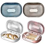 4 Pcs Portable Storage Containers for Small Items