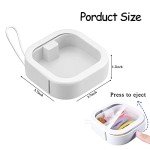 4-Piece Stackable Hair Tie Organizer Set