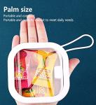 Cotton Swab and Hair Tie Organizer Jar