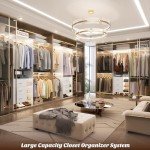 Aheaplus 8FT Closet Organizer System with Drawers