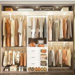 Aheaplus 8FT Closet Organizer System with Drawers