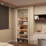 Modular Wooden Closet System for Bedroom Organization